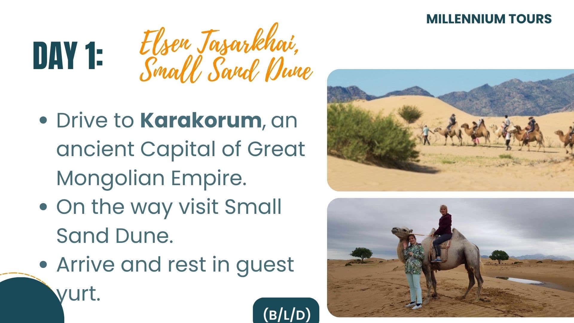 Central Mongolia Highlights - Day 1