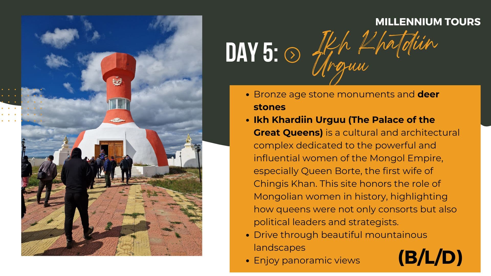 On the historical trail of Genghis Khan - Day 5