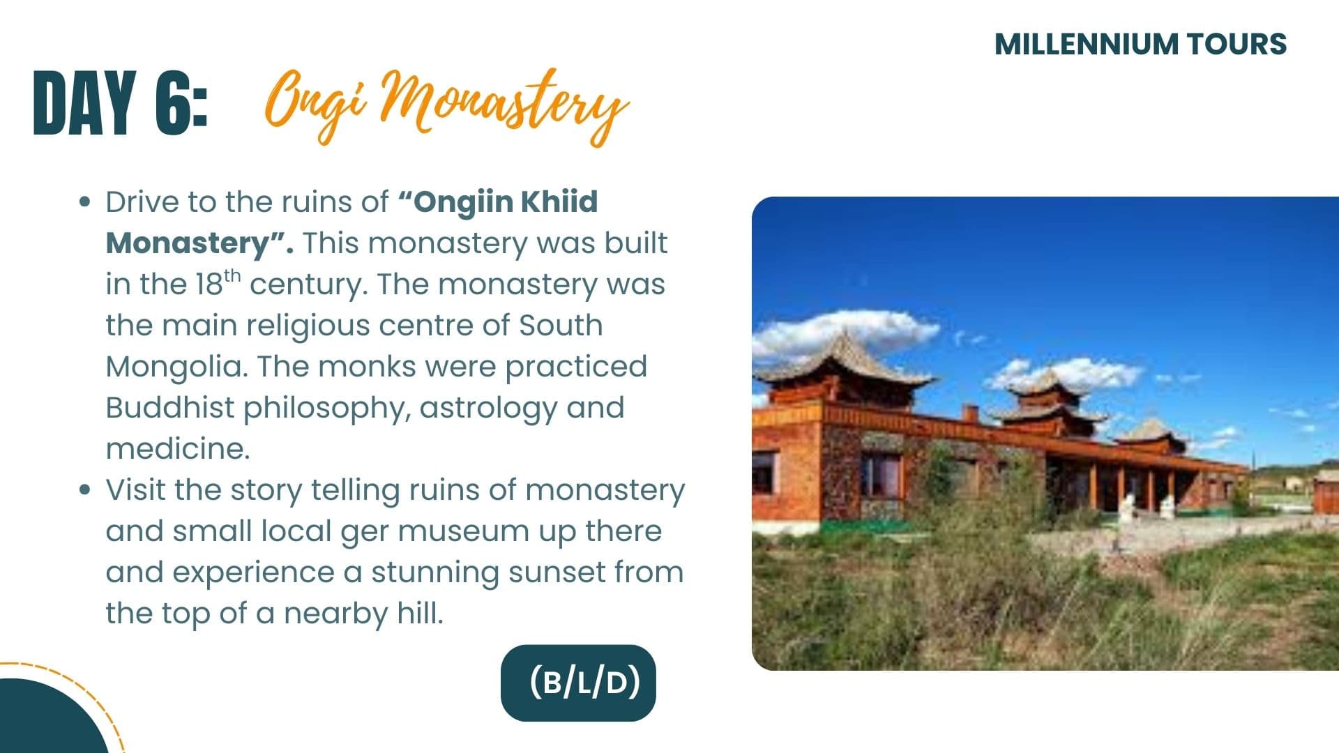 Adventure in central Mongolia & Gobi desert - Day 6