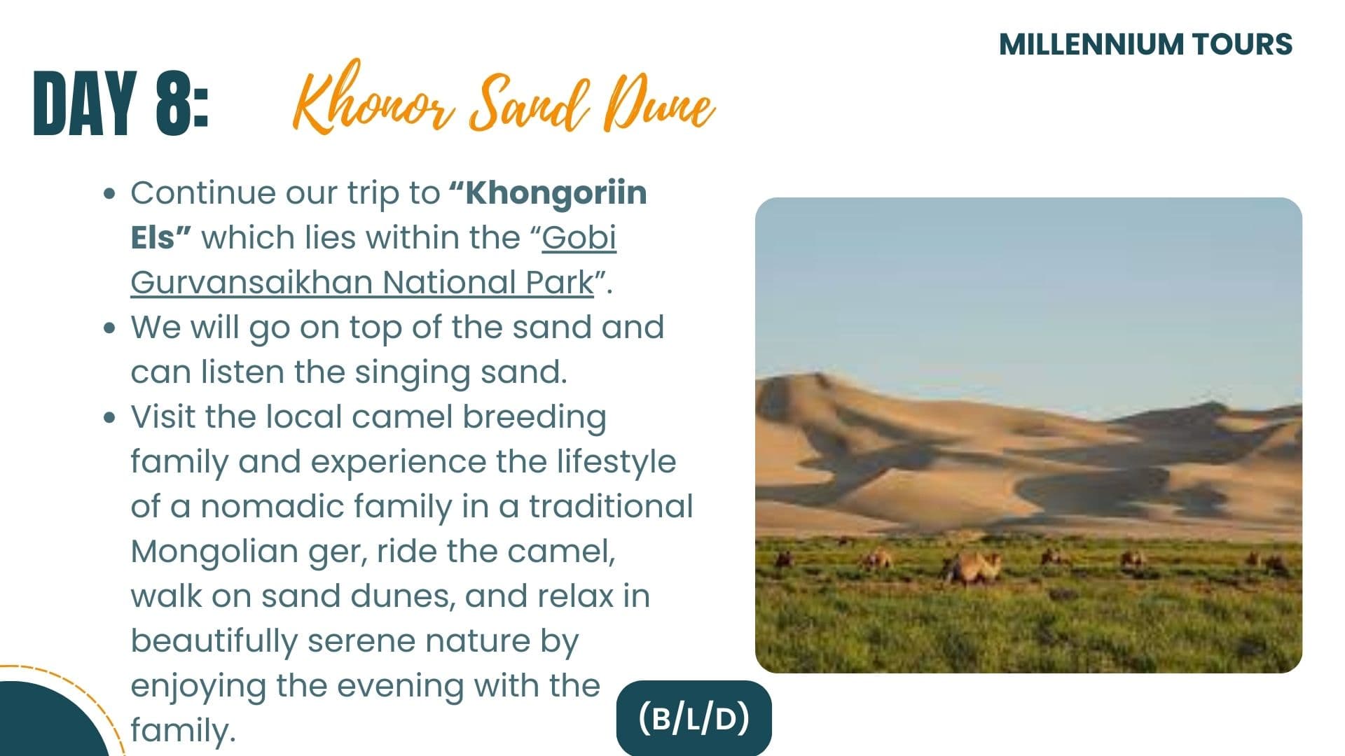 Adventure in central Mongolia & Gobi desert - Day 8